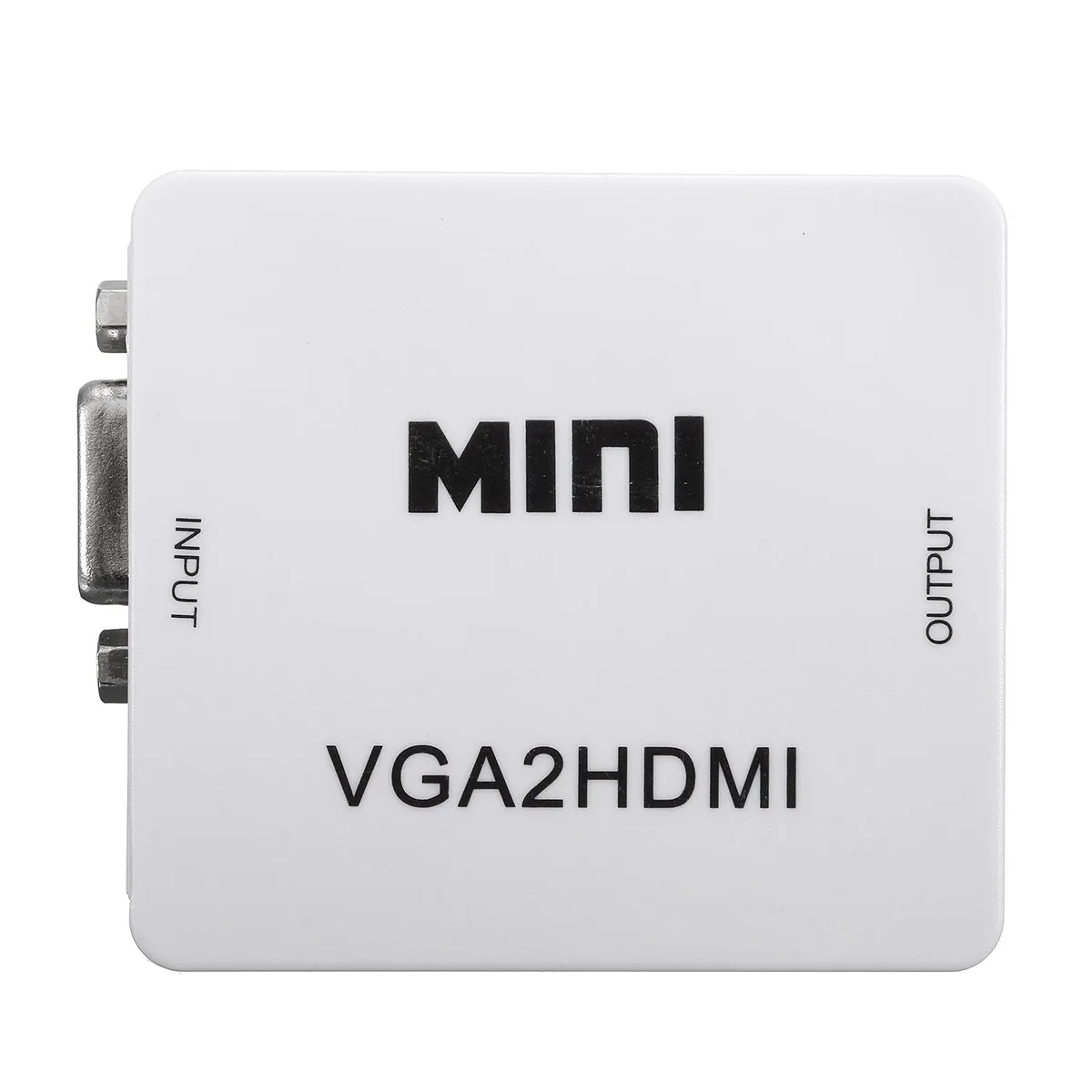 Новый мини VGA к HDMI аудио видео конвертер 1080 P разъем адаптера для HDTV портативных ПК