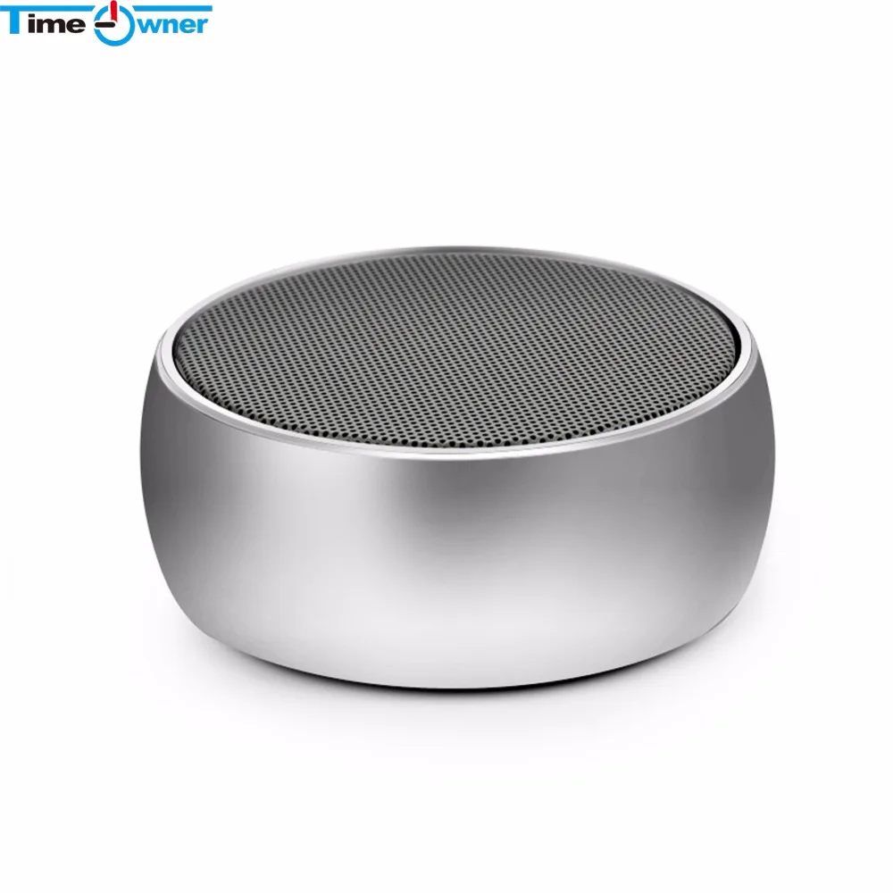 Время владельца BS01 Mini Bluetooth Динамик Портативный бас стерео С микрофоном Micro SD/TF