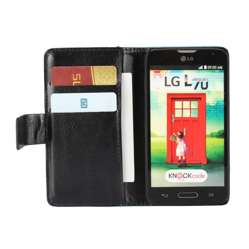 Кожаный чехол-бумажник с рисунком совы для LG L70 D320 D320N чехол Etui Capinhas Coque Hoesjes