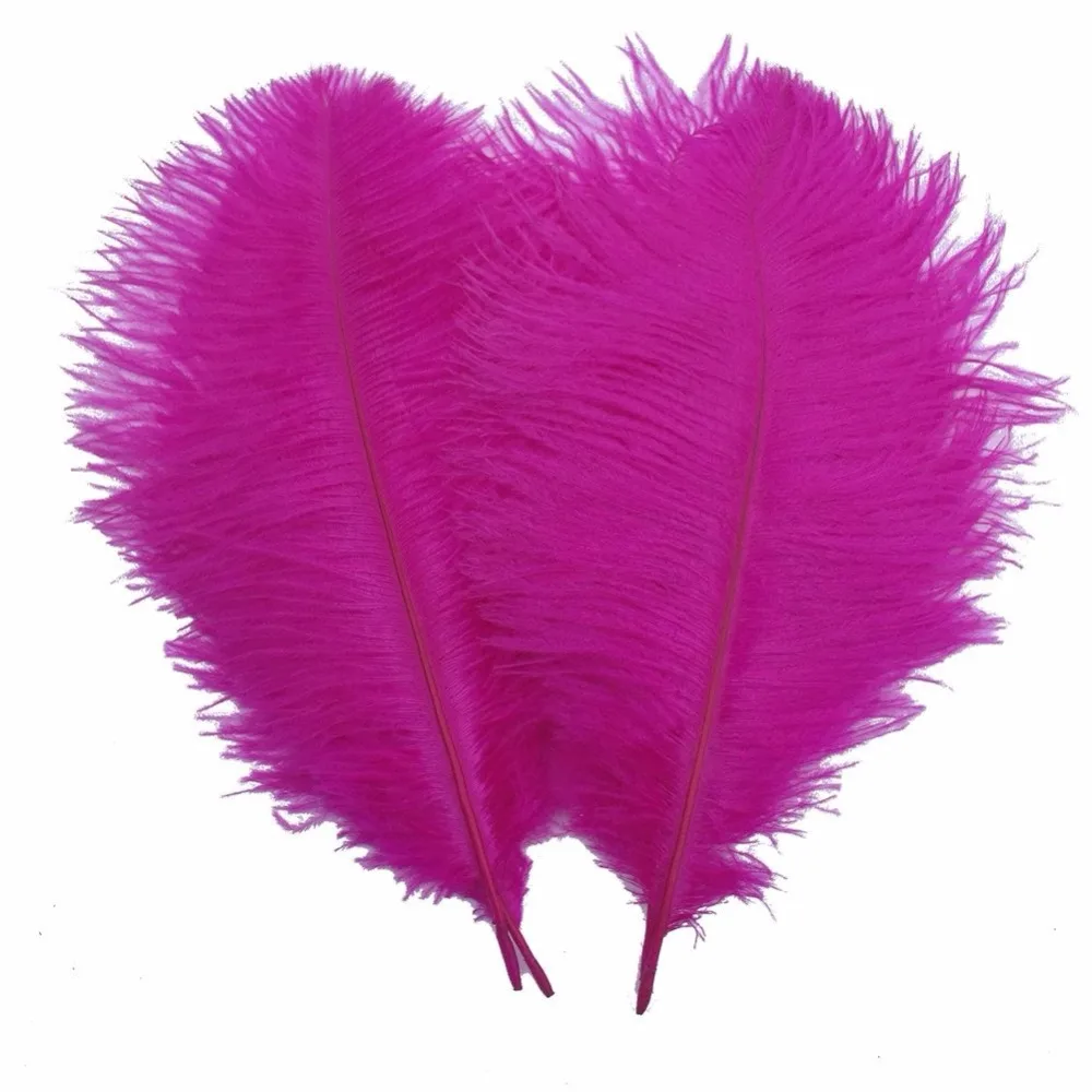 500 шт. перья страусиного дерева 30 35 см/12 14 дюймов|pink ostrich feathers|hot pink feathersostrich feather |