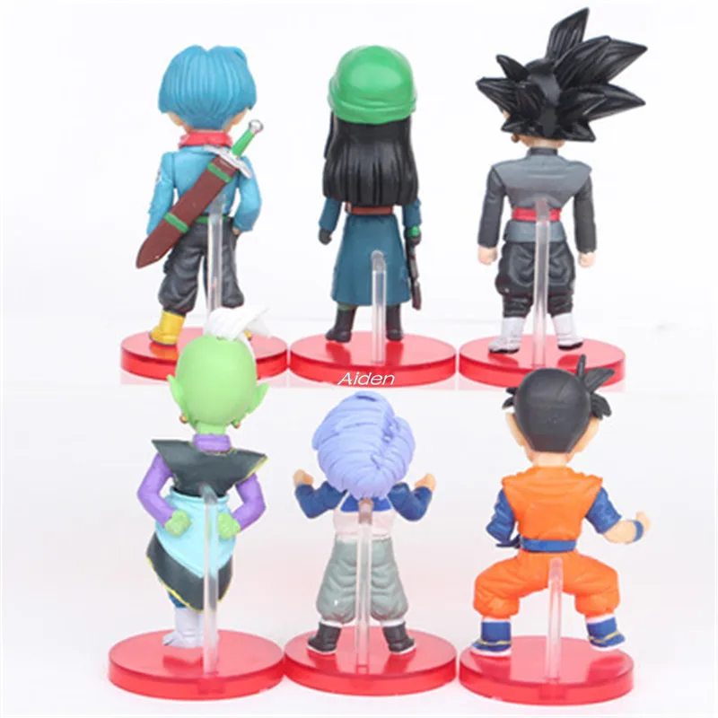 2 &quotDragon Ball Super Saiyan Goku Black Zamasu Torankusu Son Bulma пластиковая фигурка Коллекционная модель