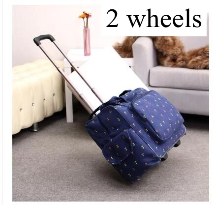 2 wheels Женский чемодан на колесиках для путешествий сумка 20 дюймов Сумки на колесиках ноутбук бизнес путешествия тележка чемодан на 4 колесиках чемодан на колесиках - Цвет: 2 wheels