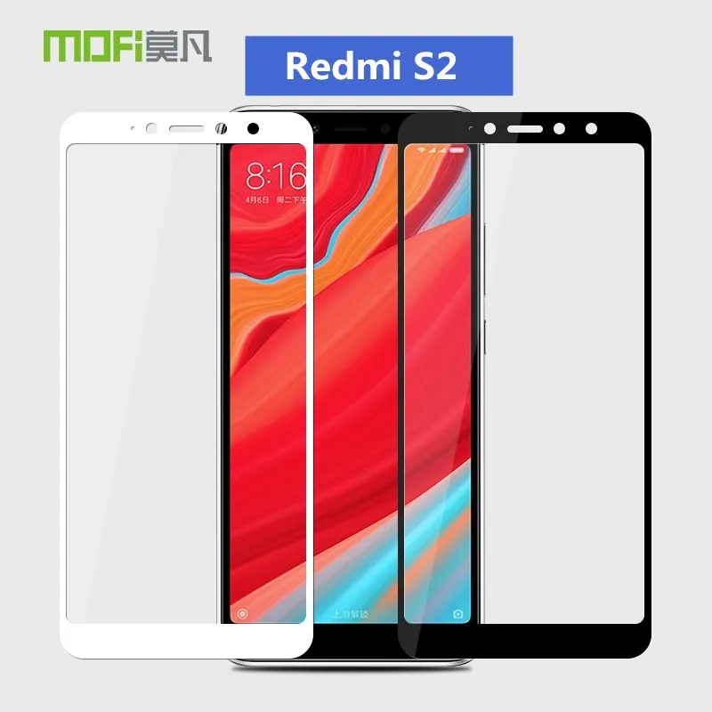 MOFi для Xiaomi Redmi S2 стекло закаленное 2.5D полное покрытие защита экрана 5 99&quot|Защитные