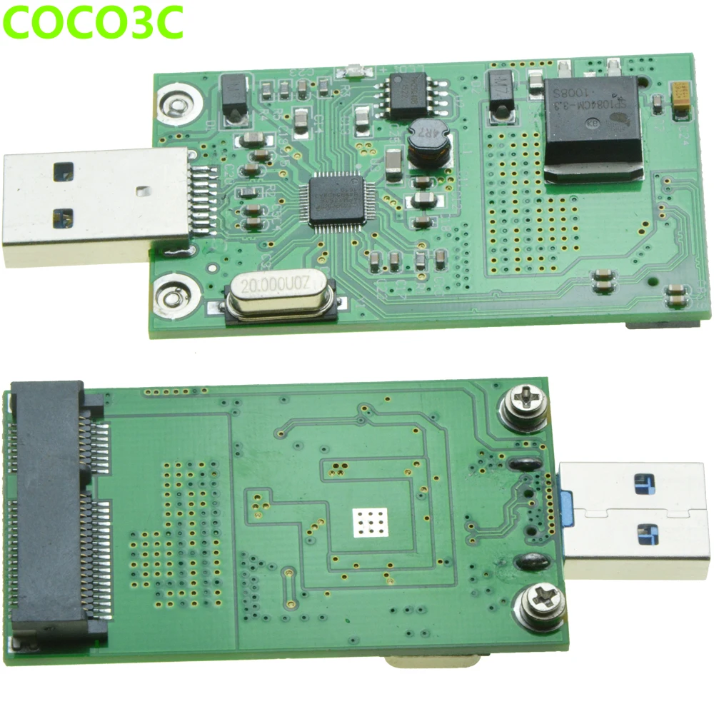 USB 3 0 к mSATA SSD адаптер mini PCIe 6 ГБ/сек. дисков карта конвертерная как флэш-накопитель