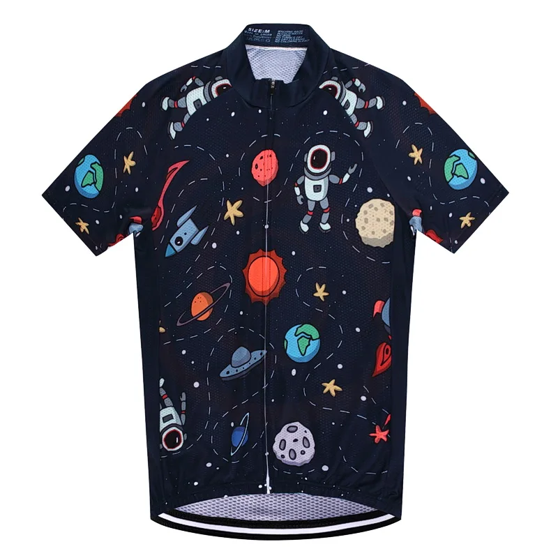 2021 космические роботы велосипедные Джерси Ropa Ciclismo Спортивная одежда