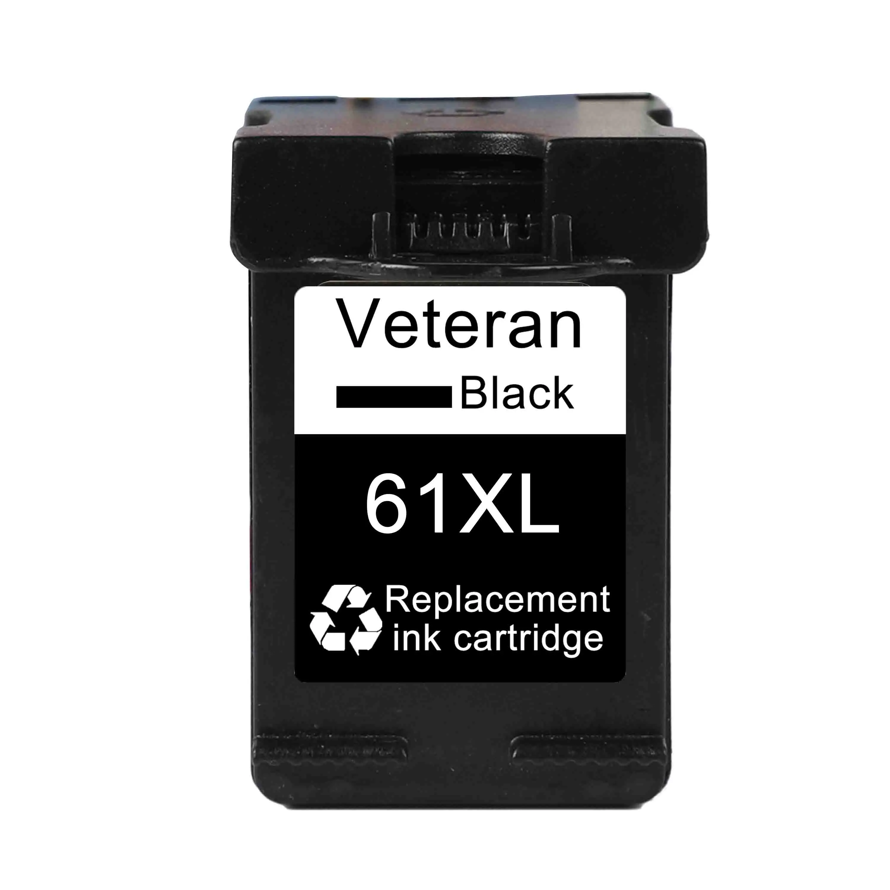 61XL Black Ветеран Совместимость 61XL чернильный картридж для hp 61 hp 61 xl для hp Envy 4500 4502 5530 с чернилами hp Deskjet 1050 2050 3050 3054 3000 1000 принтер - Цвет: 61XL Black