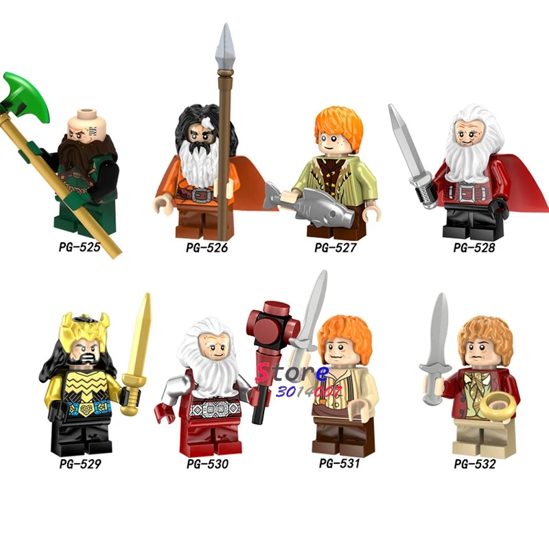 10Set-PG8150 10 комплектов, Волшебная серия из фильма 4, Властелин колец, Игра престолов, фигурки, строительные блоки, игрушка, модель, кубики для детей - Цвет: 10Set-PG8150