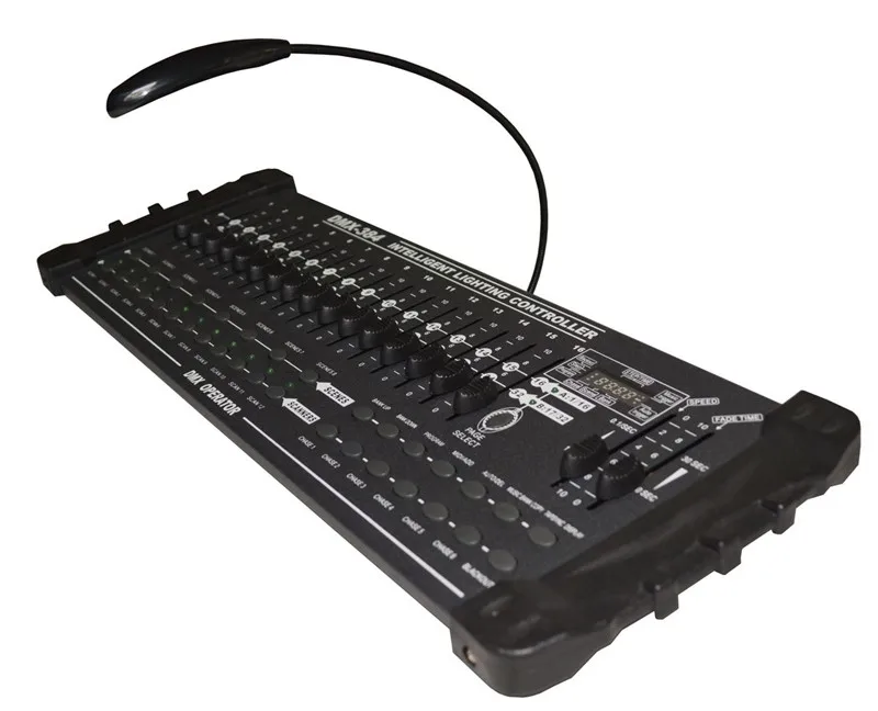 Горячая Распродажа контроллер светильник DMX 384 с движущейся головкой консоль DJ 512 - Фото №1