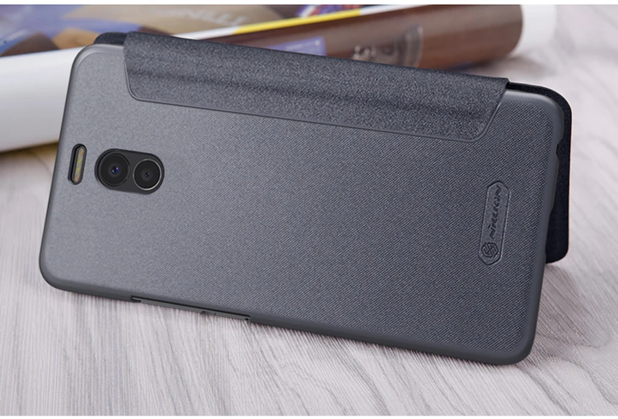 1 шт. Nillkin Новый кожаный чехол Sparkle Leather Case мобильного телефона защитный для Meizu M6