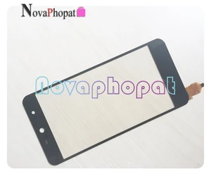 Сенсорный экран Novaphopat для Wileyfox Swift, черный, с рамкойбез рамки