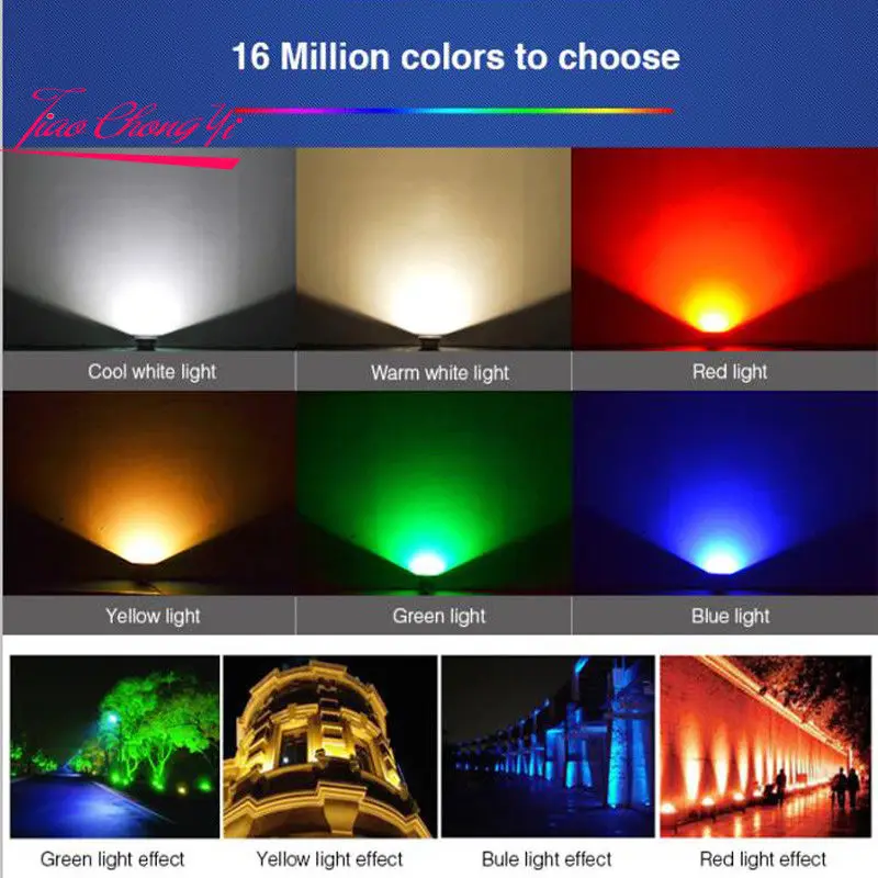 2 4G Milight 10 Вт 20 30 RGB + CCT Wifi/4 зонный светодиодный прожектор с дистанционным