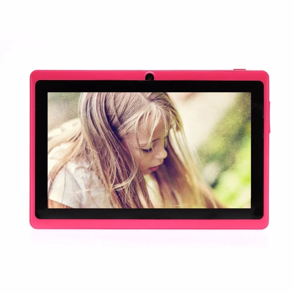 iRULU eXpro X1s 7’’ планшет 1024*600 HD Android4.4 система Планшет ПК Allwinner A33 четырехъядерный 16ГБ