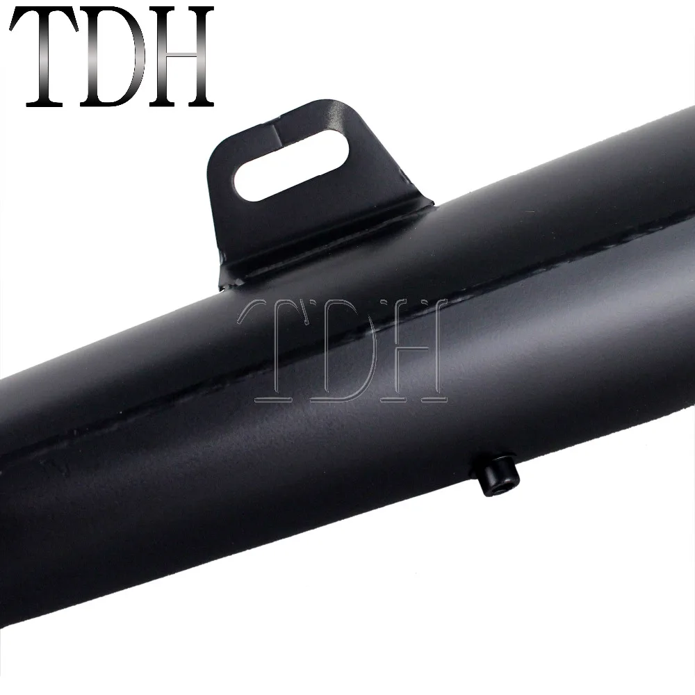 51 мм Универсальный черный чехол для выхлопной трубы мотоцикла Honda CBR1000 Yamaha R6 Kawasaki