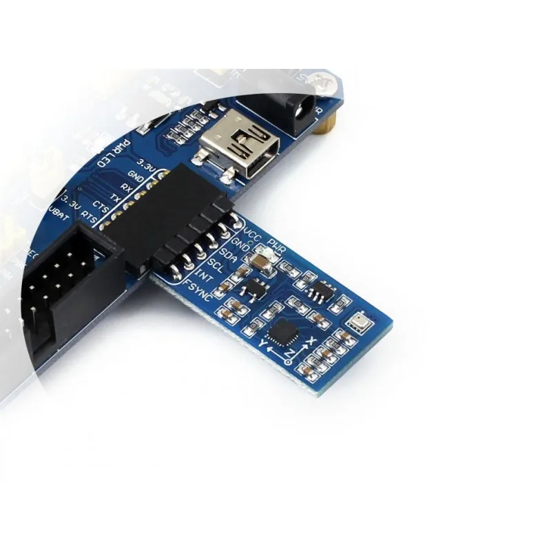Монитор движения Waveshare с 10 дюймовым DOF ионным датчиком MPU9255 BMP280 инерционное