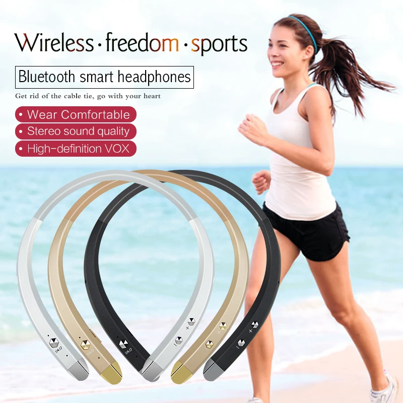 HBS-913 Универсальный беспроводной Bluetooth наушники свобода спортивные гарнитуры