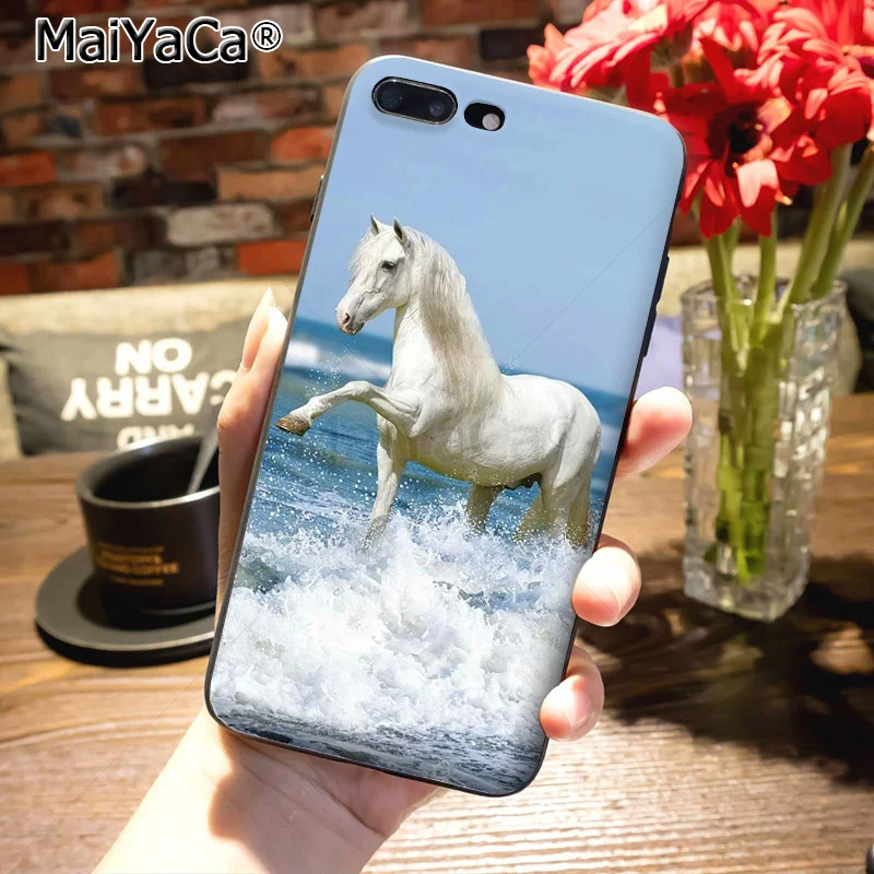 18 MaiYaCa бегущие лошади и слоны aimal чехол для телефона iPhone 8 7 6 6S Plus X XS MAX XR 5s SE 11pro max Coque Shell - Цвет: 18