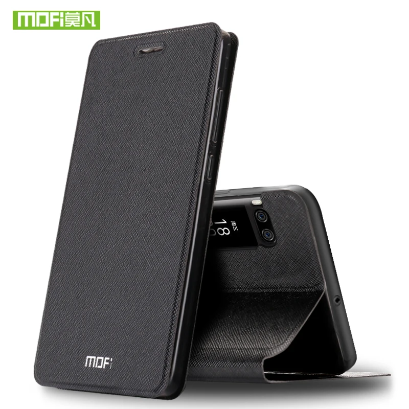 Для Meizu Pro 7 Plus CAS для Meizu Pro 7 силиконовый чехол Обложка люкс Флип кожаный MOFI для Meizu pro 7 Plus 360 Капа