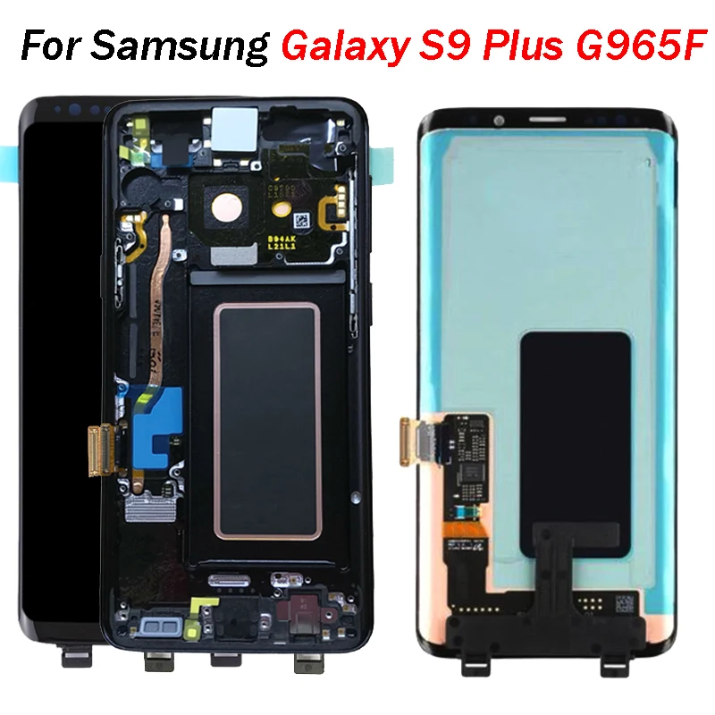 ЖК-дисплей с дигитайзером сенсорного экрана для Samsung S9 Plus G965F G960 G965 galaxy ремонт |
