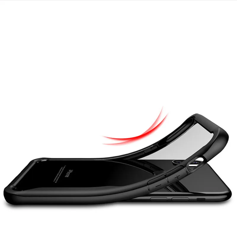 Роскошный ударопрочный чехол для телефона iphone XS XR Max мягкий ТПУ с полной защитой 5