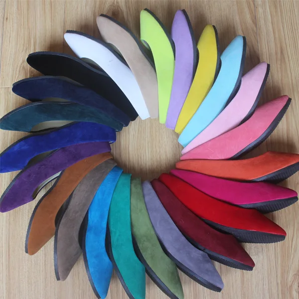 Женская обувь на плоской подошве без застежки Лоферы Балетки из искусственной