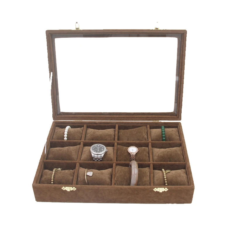 Новые коробки для ювелирных изделий держатель хранения роскошные классические 12