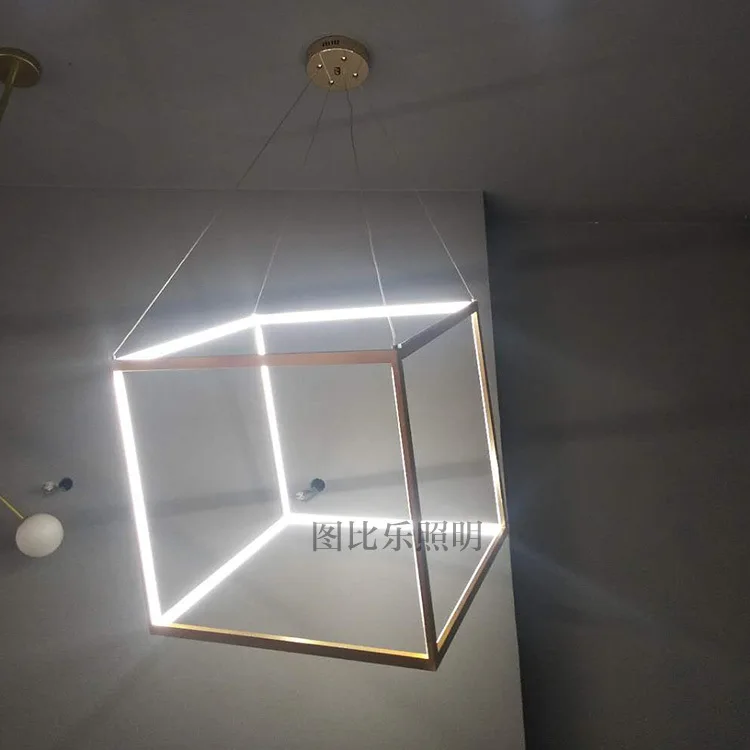 Современный светодиодный подвесной светильник в скандинавском стиле акриловые