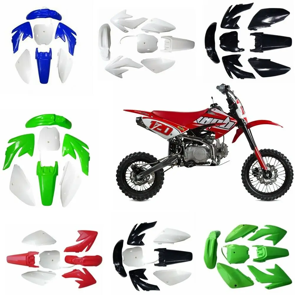 Брызговики TDPRO для мотоцикла Пластиковые обтекатели Honda CRF70 150cc 160cc 200cc