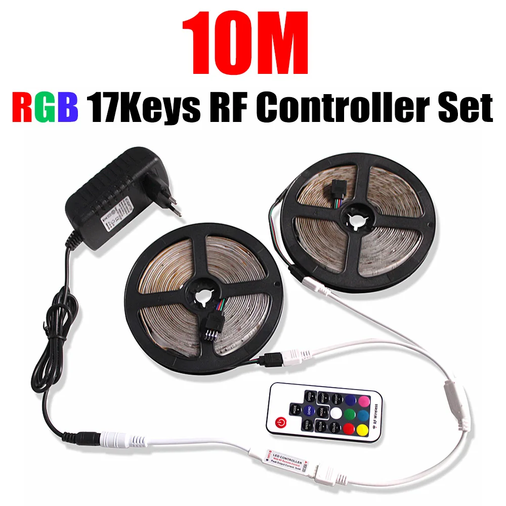 Wifi Bluetooth RGB светодиодный светильник SMD 2835 15 м 10 м светодиодный лента 12 В постоянного тока водонепроницаемая лента диод 5 м гибкий светодиодный музыкальный контроллер