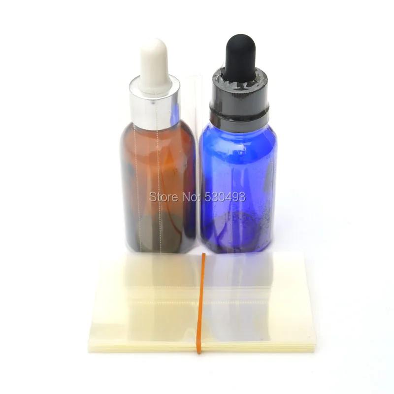 Термоусадочная пленка для электронной жидкости 30 мл стеклянные флаконы с