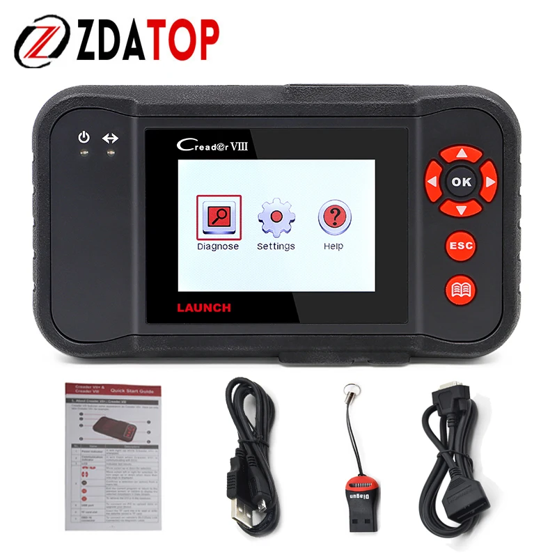 Новый выпущенный Запуск X431 Creader 8 двигатель автоматическая коробка передач