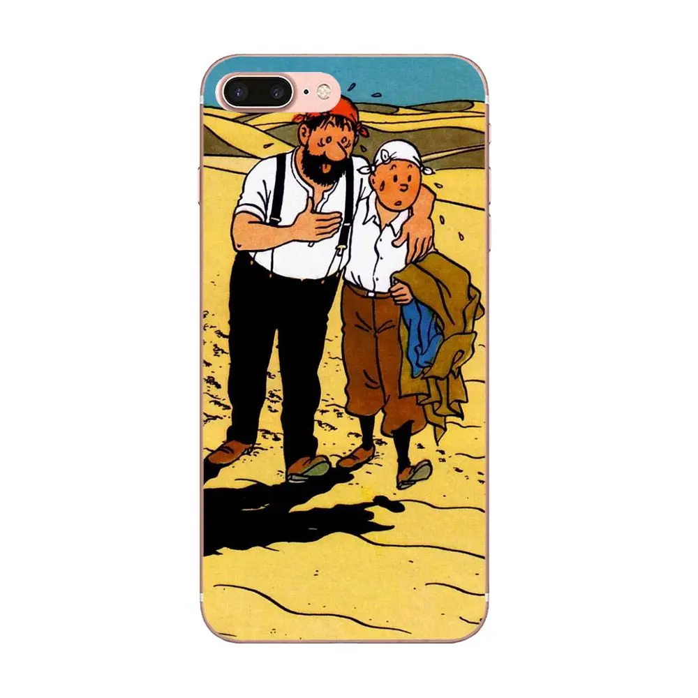 Роскошный Забавный Tintin And Snow для Xiaomi Redmi Note 2 3 3S 4 4A 4X 5 5A 6 6A Pro Plus | Мобильные телефоны
