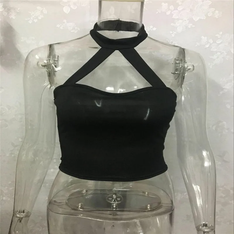 Cncool женский летний сексуальный укороченный топ с круглым вырезом треугольный