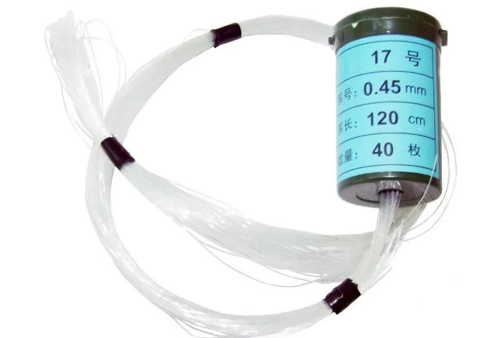 Рыболовная леска Завязывающийся крючком взрывобезопасный колючий двойной