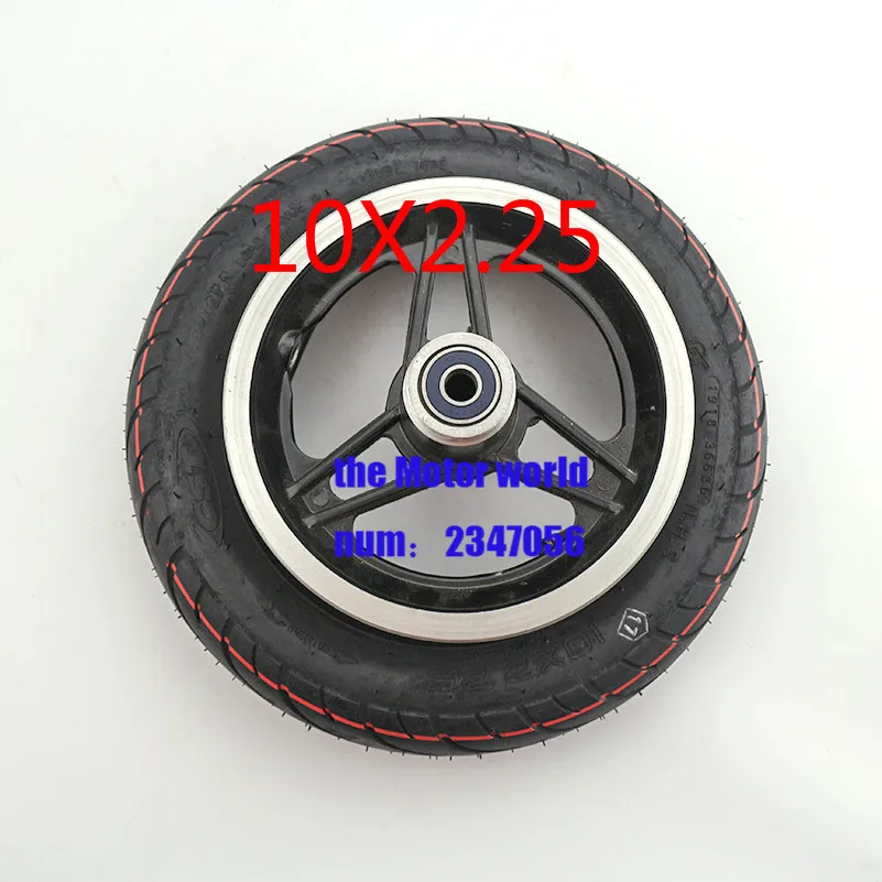 

1pc 10 inch 10x2.25 Electric Scooter Balancing self Smart Balance Tire 10 inch tyre and hub free shipping