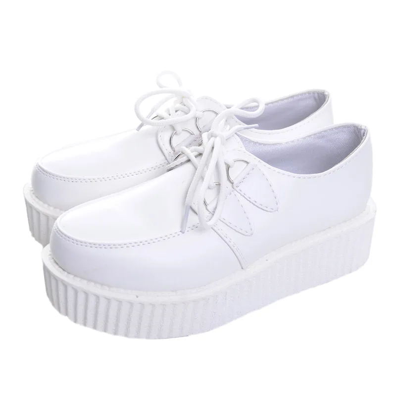 SAILING LU/2019 г. Весенняя обувь на плоской толстой резиновой подошве белые и черные