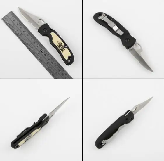 Складной карманный мини-нож из нержавеющей стали 440 охотничьи Тактические Ножи