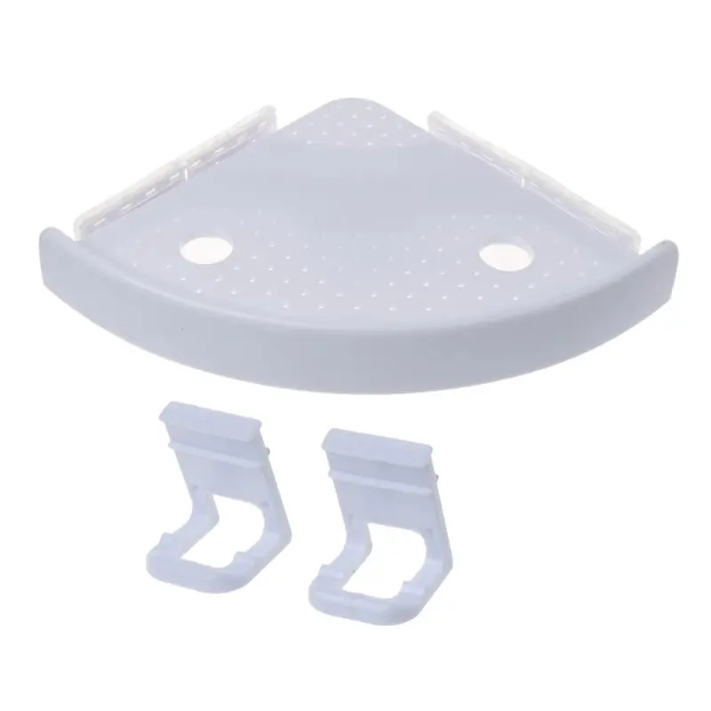 Угловая полка для ванной комнаты тройной настенный угловой держатель хранения