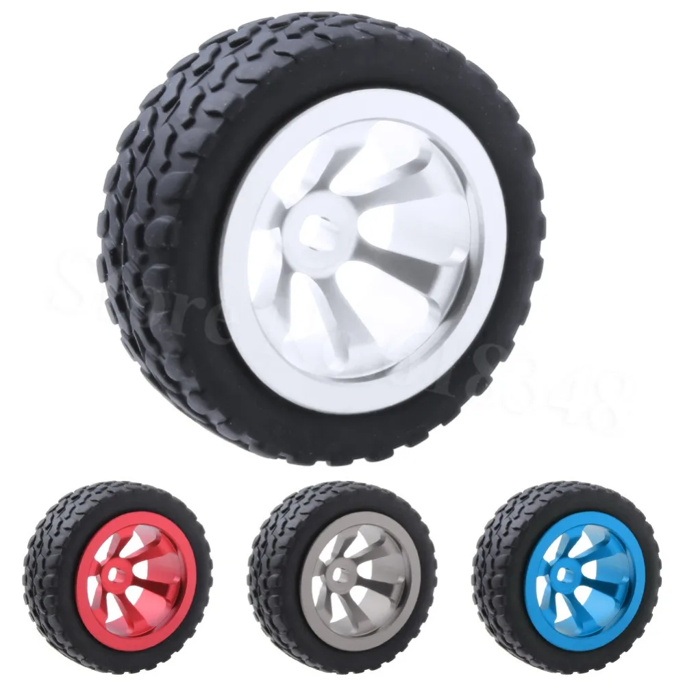 Колеса и шины из сплава для WLtoys 1/28 K969 K989 K999 P929 4WD 4 шт./лот|Детали аксессуары| |