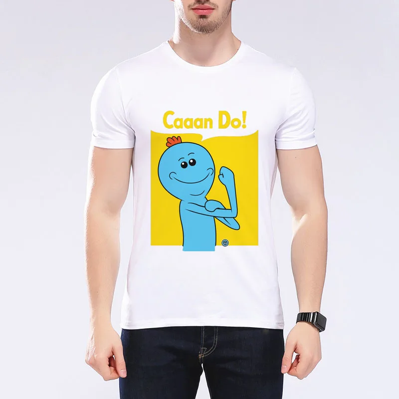 Мультфильм зуб Забавный Футболка мужская белая футболка с принтами My Прохладный