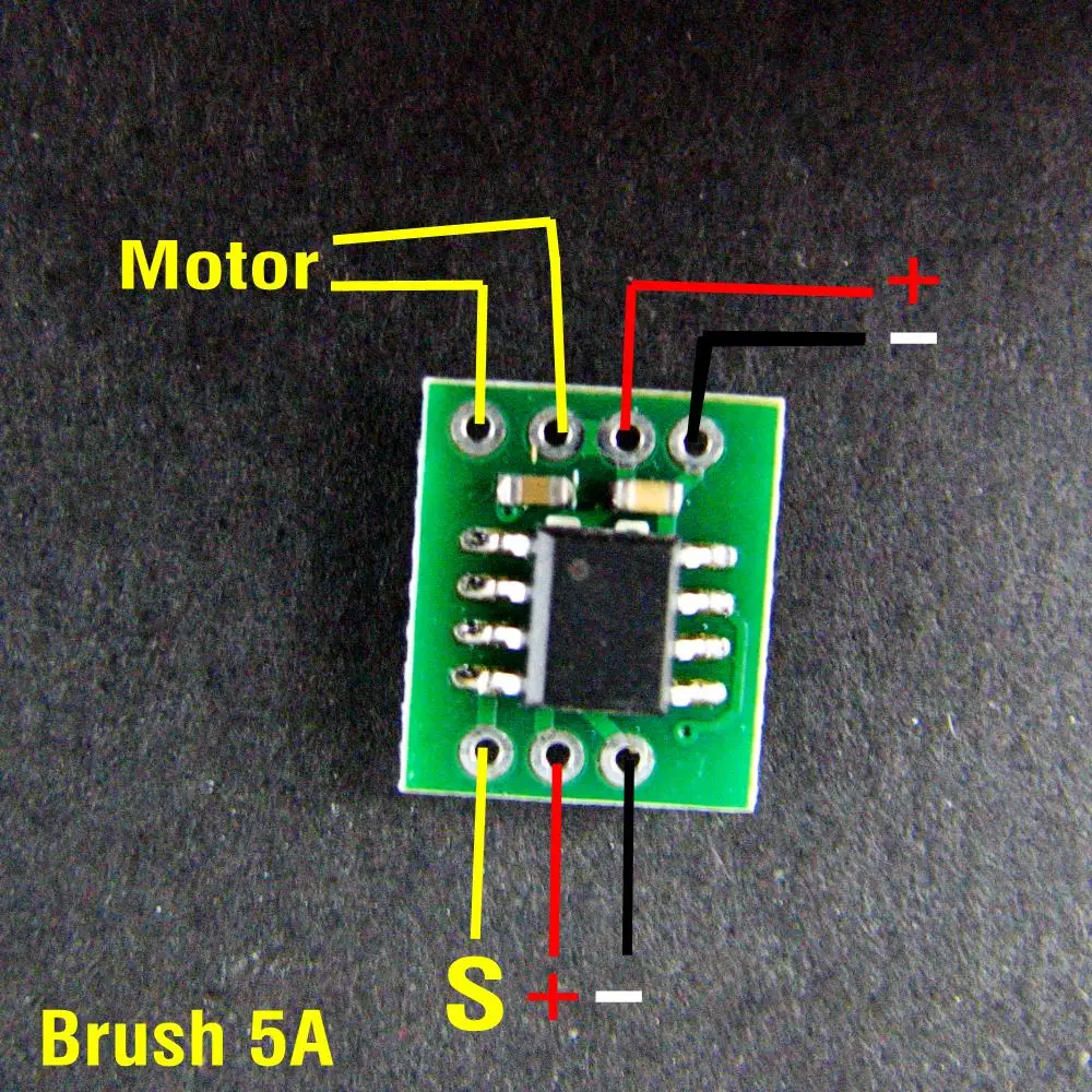 Бесщеточная щетка micro 3-20A двусторонняя односторонняя модель ESC детали для