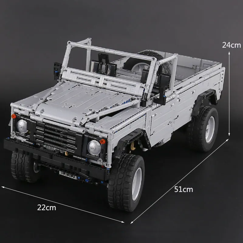 Technic 23003 дистанционный Contrl дикий внедорожный транспорт rc автомобиль строительные