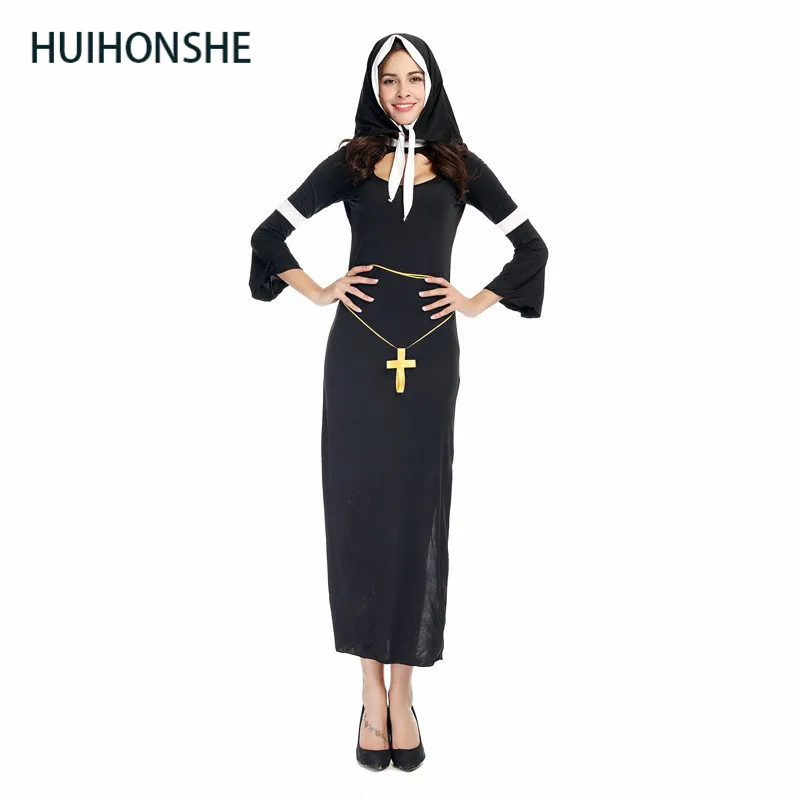 HUIHONSHE/Новое поступление Арабская одежда черное сексуальное платье для