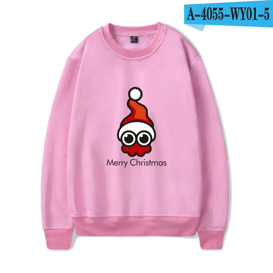 Зимние унисекс уличный стиль мультфильм Топы с принтом Для женщин/мужские