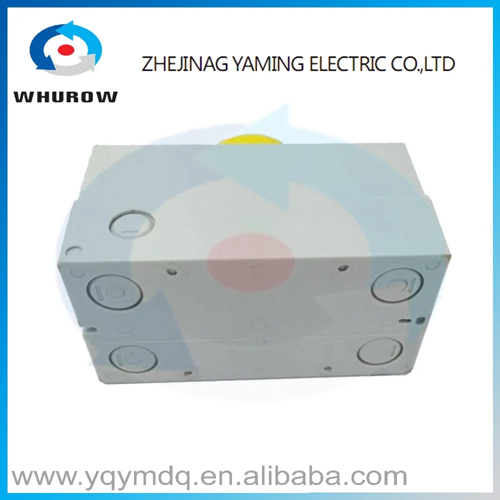 Выключатель изолятора с защитной крышкой водонепроницаемый реле управления 3P IP66