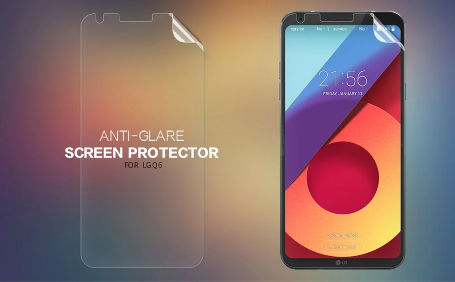 2 шт./партия для lg Q6 NILLKIN Супер прозрачная защитная пленка против отпечатков пальцев или матовая защитная пленка для экрана для lg g6 mini 5,5 дюймов
