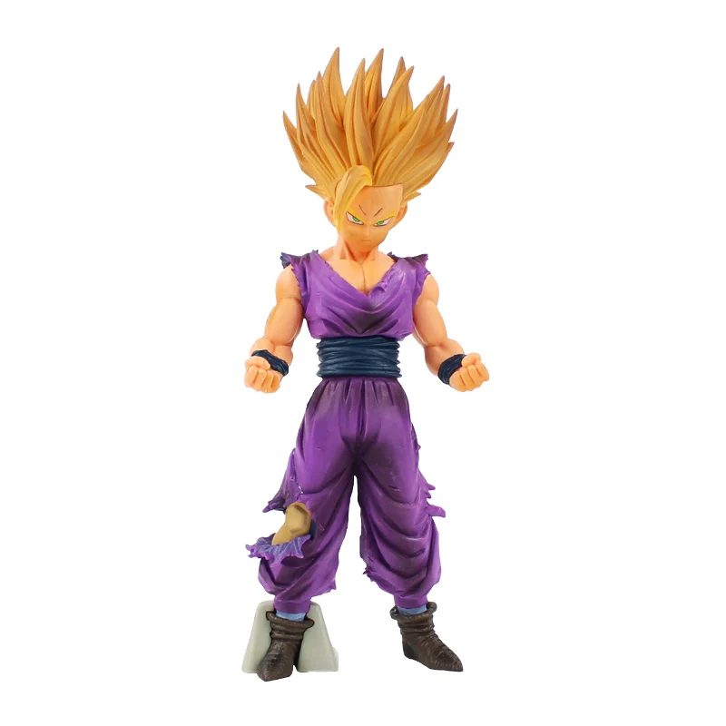 MSP Dragon Ball Z Son Goku Gohan Vegeta Trunks Vegetto Gotenks Frieza Freeza Figure Toy Anime Super Saiyan Model Dolls - Цвет: Gohan A No Box