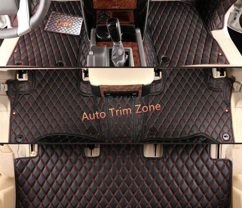 Черные кожаные коврики и ковры для Toyota Prius 2010 2014 XW30|leather floor mats|floor matinterior mats |