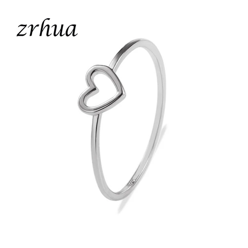 ZRHUA Шарм 2018 новая мода высокое качество золото/серебро Цвет в форме сердца