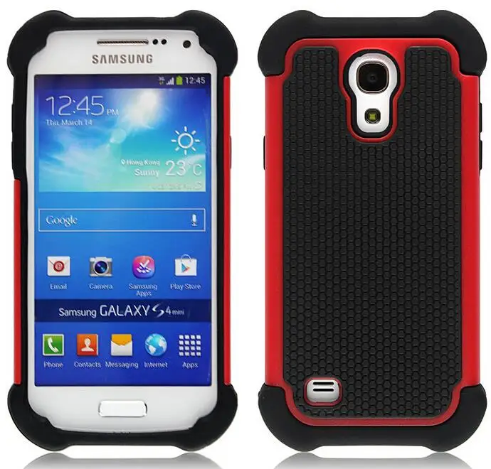 Чехол для Galaxy S4 Mini защита от падения Броня Защитник Гибридный двойной чехол