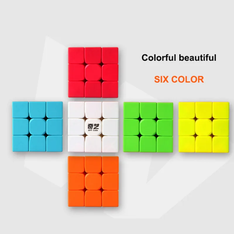 Новый скоростной волшебный куб Qiyi Mofangge 3x3x3 для WCA профессиональные игрушки детей